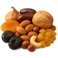 Сухофрукти, горіхи - фото