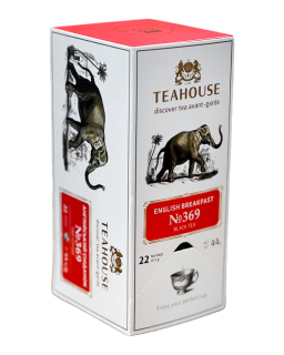 Чай черный в пакетиках Teahouse Daily Tea Английский завтрак № 369, 44 г (22шт*2г) - фото №2