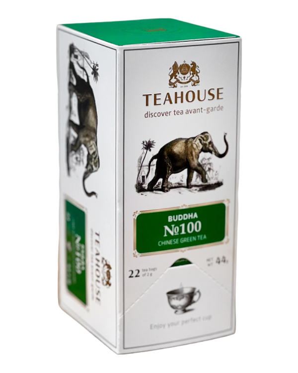 Чай зелений в пакетиках Teahouse Daily Tea Будда № 100, 44 г (22шт*2г) - фото №2