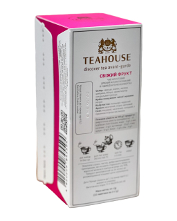 Чай фруктовий в пакетиках Teahouse Daily Tea Свіжий фрукт № 600, 44 г (22шт*2 г) - фото №2
