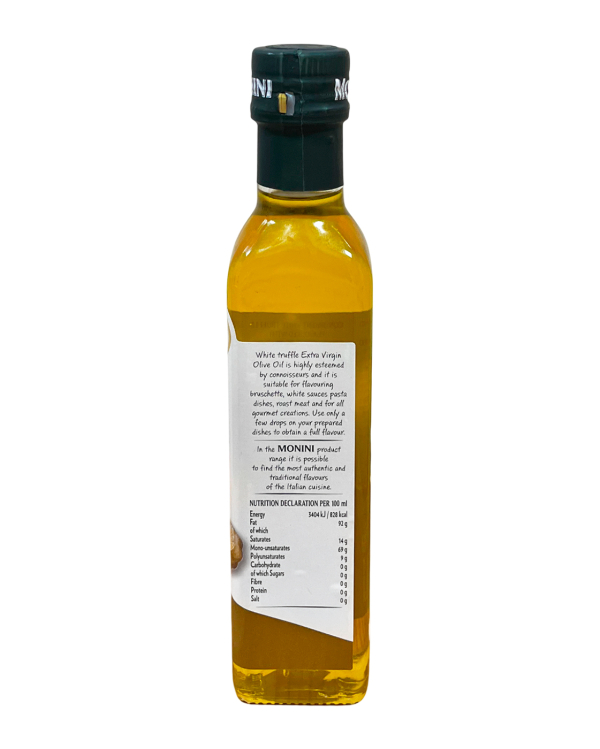 Олія оливкова першого віджиму зі смаком білого трюфеля Monini White Truffle Extra Virgin Olive Oil, 250 мл (80481508) - фото №2