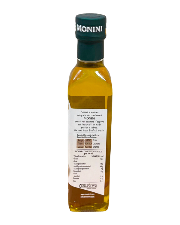 Олія оливкова першого віджиму зі смаком білих грибів Monini Funghi Porcini Extra Vergine di Oliva, 250 мл (80481539) - фото №2