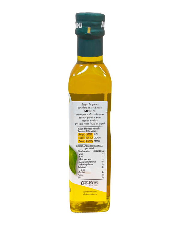 Олія оливкова першого віджиму зі смаком лимону Monini Limone Olio Extra Vergine di Oliva, 250 мл (80481508) - фото №2