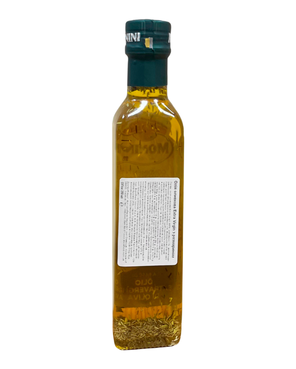 Олія оливкова першого віджиму з розмарином Monini Rosmarino Olio Extra Vergine di Oliva, 250 мл (80481515) - фото №4