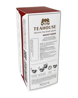Чай черный ароматизированный в пакетиках Teahouse Daily Tea Маунт Кения № 357, 44 г (22шт*2г) - фото
