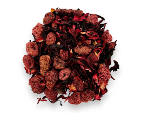 Чай фруктовий ароматизований "Teahouse" Свіжий фрукт № 614, 100 г (ж/б) - фото №3