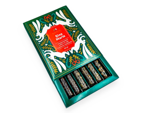 Подарунковий набір чаїв "Teahouse" у скляних пробірках "Біла Магія", 48 г Подарунковий набір чаїв "Teahouse" у скляних пробірках "Біла Магія", 48 г - фото №2