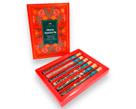 Подарунковий набір чаїв "Teahouse" у скляних пробірках "Магія Ароматів", 42 г Подарунковий набір чаїв "Teahouse" у скляних пробірках "Магія Ароматів", 42 г - фото №2