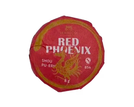 Чай Шу Пуер Міні Точа "Червоний фенікс" Teahouse Red Phoenix № 854, 8 г Чай Шу Пуер Міні Точа "Червоний фенікс" Teahouse Red Phoenix № 854, 8 г - фото