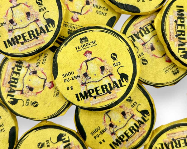 Чай Шу Пуер Міні Точа "Імператорський" Teahouse Imperial № 853, 8 г Чай Шу Пуер Міні Точа "Імператорський" Teahouse Imperial № 853, 8 г - фото №2