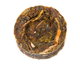 Чай Шен Пуэр Цзин Лун "Иу Шань" Xiao Tuo Sheng Puer Jinglong, 5 г - фото №2