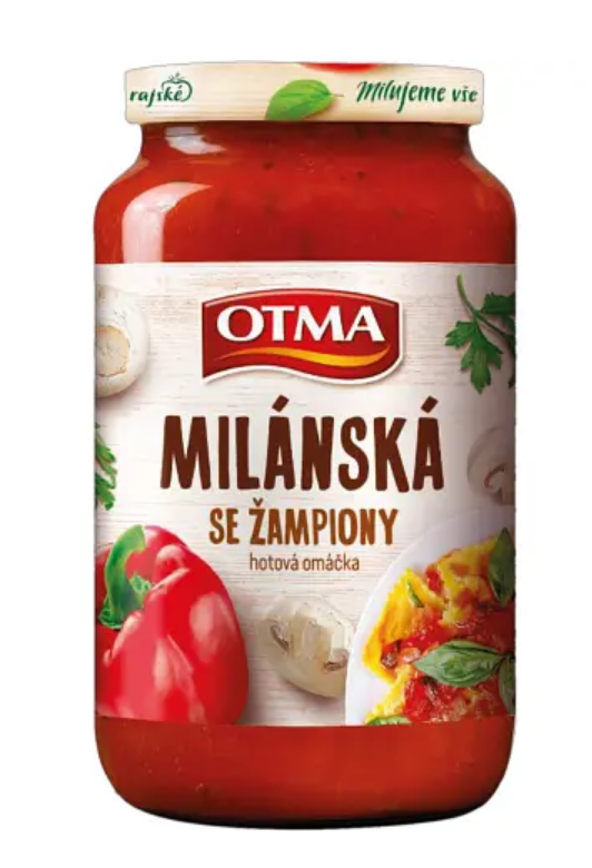 Соус OTMA Milanska з грибами 350 г - фото