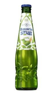 Напиток солодовый Bavaria Smalt Apple яблоко безалкогольный 0,33 л - фото