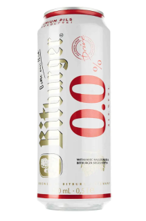 Пиво Bitburger Drive Non Alcohol Pils 0.0% ж/б, 0,5л,24шт/ящ Пиво Bitburger Drive Non Alcohol Pils 0.0% ж/б, 0,5л,24шт/ящ - фото