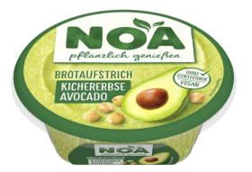 Хумус NOA из нута и авокадо, 175 г - фото