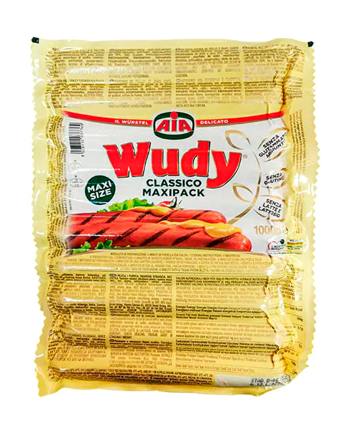Сосиски AIA Wudy Classico Maxipack, 1 кг - фото
