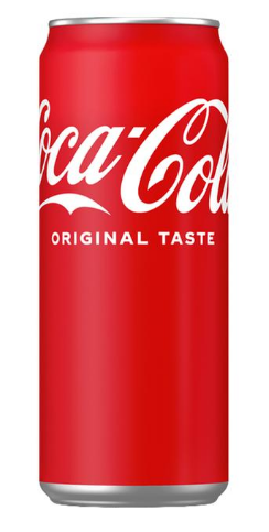 Напій газований Coca-Cola, 330 мл (ж/б) - фото