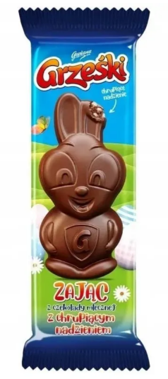 Шоколадна фігурка Заєць Grześki, 29 г - фото