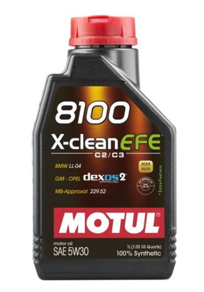 Моторное масло Motul 8100 X-clean EFE 5W-30, 1 л - фото