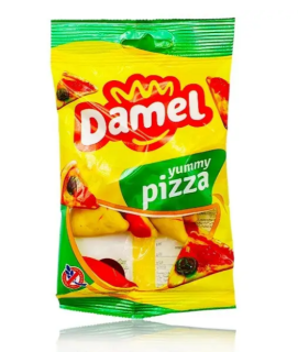 Жуйки Damel 80 г Pizzas, 18шт/ящ - фото