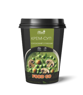 Крем-суп гороховый с грибами Be Healthy Food - фото