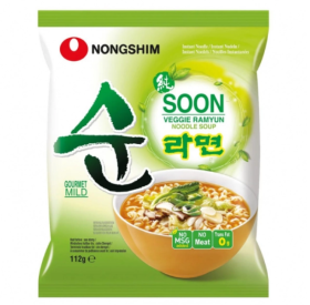 Лапша Рамен Nongshim Сун овощная 122 г - фото