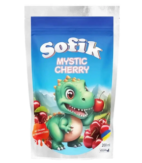 Напиток соковый Sofik "Mystik Cherry", вишневый вкус, 200 мл - фото