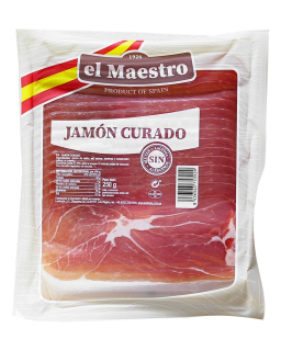 Хамон нарізка Jamon Curado el Maestro, 250 г - фото