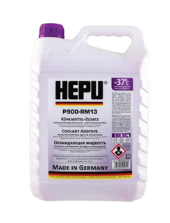 Охолоджуюча рідина готова HEPU P900 RM13 (фіолетова), 5 л - фото