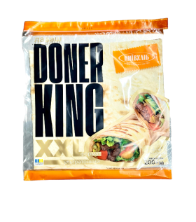 Лаваш Doner King XXL 0,2 кг в упаковці - фото