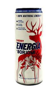Боржомі напій ЕНЕРГІЯ б/а 0,24л газ ж/б смак Вишні - фото