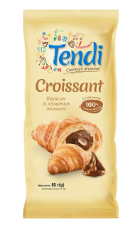 Круасани зі згущеним молоком 0,065 кг,в\с - фото