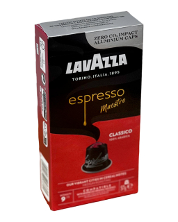 Капсула LAVAZZA Espresso Maestro CLASSICO 100% Арабіка 10шт - фото