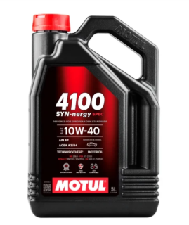 Моторна олива Motul 4100 Syn-nergy Spec 10W-40 5 л (112892) - фото