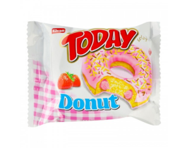 Пончик “TODAY” с клубничной начинкой, 50 г - фото