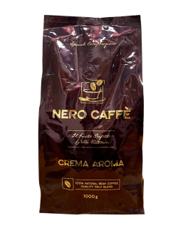 Nero Caffe CREMA  AROMA (бронза) 1кг Кава в зернах - фото №3