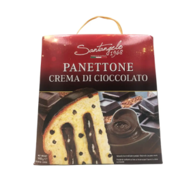 Паска Santangelo PANETTONE alla creme di cioccolato, 908г 8060, 6шт/ящ(8003896080189) - фото