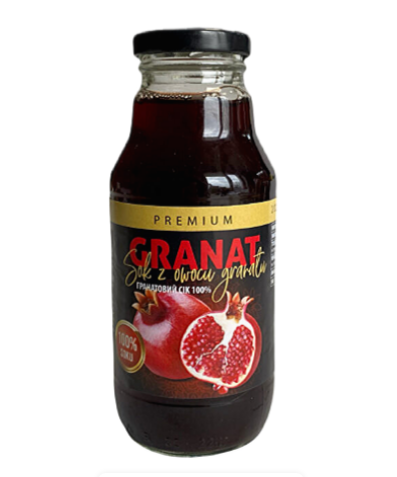 Сік гранатовий Vittica Korkus, 330 мл - фото