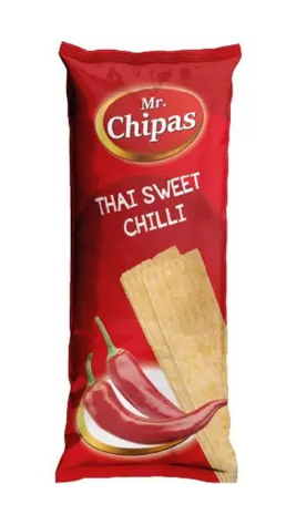 Чіпси Mr. Chipas Thai Sweet Chili тайський солодкий чилі,75 г - фото №2