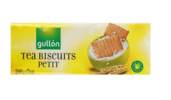 Печиво GULLON Tostada Europa, до чаю, 200г, 24шт/ящ - фото