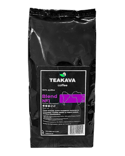 Кава в зернах Teakava Blend №1, 1 кг (100% арабіка) (4820267990014) - фото №2