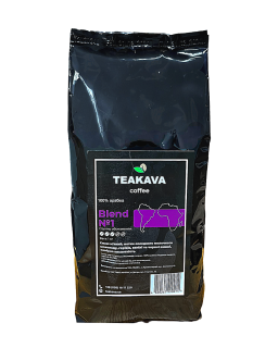 Кава в зернах Teakava Blend №1, 1 кг (100% арабіка) (4820267990014) - фото