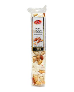 М'яка нуга Sir Charles з арахісом Soft Nougat ERDNUSS, 100 г - фото
