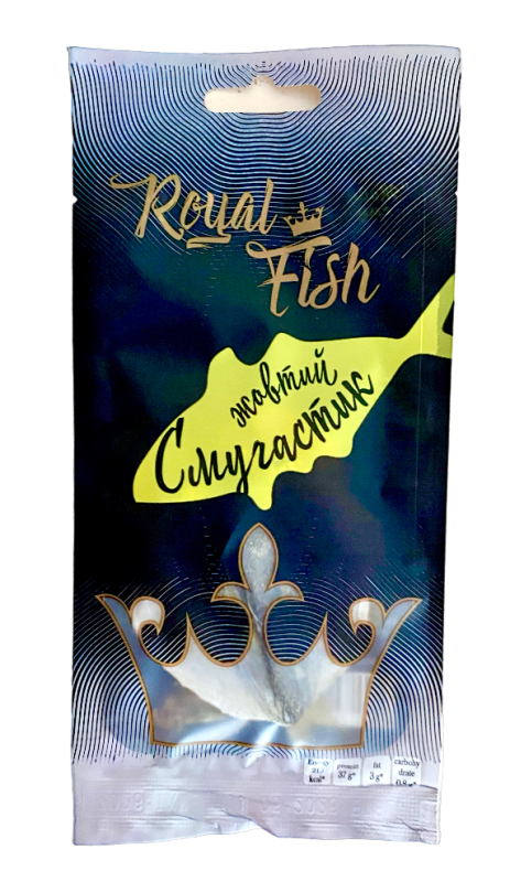 Жовтий смугастик ТМ Royal Fish 16 г - фото