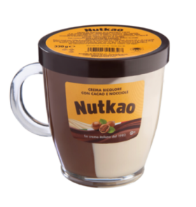 Шоколадна паста в горнятку DUO Nutkao, 330г, 6шт/ящ - фото