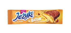 Вафельний батончик Jeżyki з молочним шоколадом, 30 г - фото