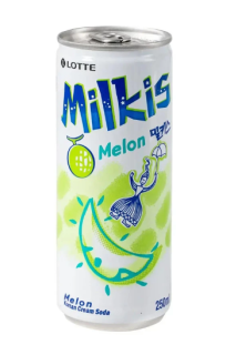 Напій газ.безалког."MILKIS MELON" 250мл TM "LOTTE" - фото