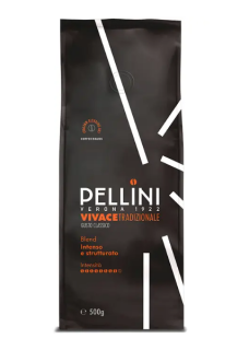 Кава в зернах Pellini Vivace Tradizionale Gusto Classico 500 г - фото