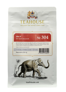 304 Чай Teahouse  Чорний цейлонський УВА Р 100г ДП - фото
