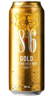 Пиво Bavaria 8.6 Gold светлое фильтрованное 6,5% 0,5 л - фото